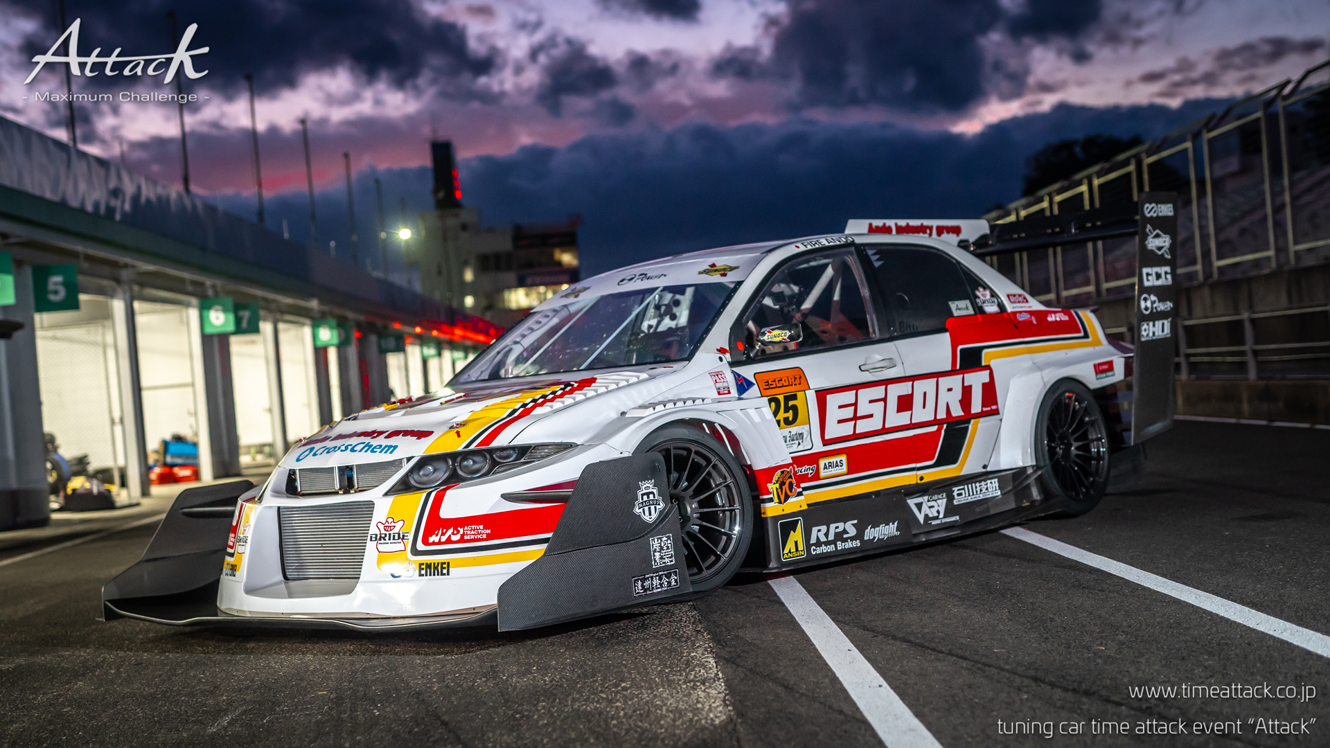 ESCORT EVO9｜エントリーリスト｜Attack 筑波 2021